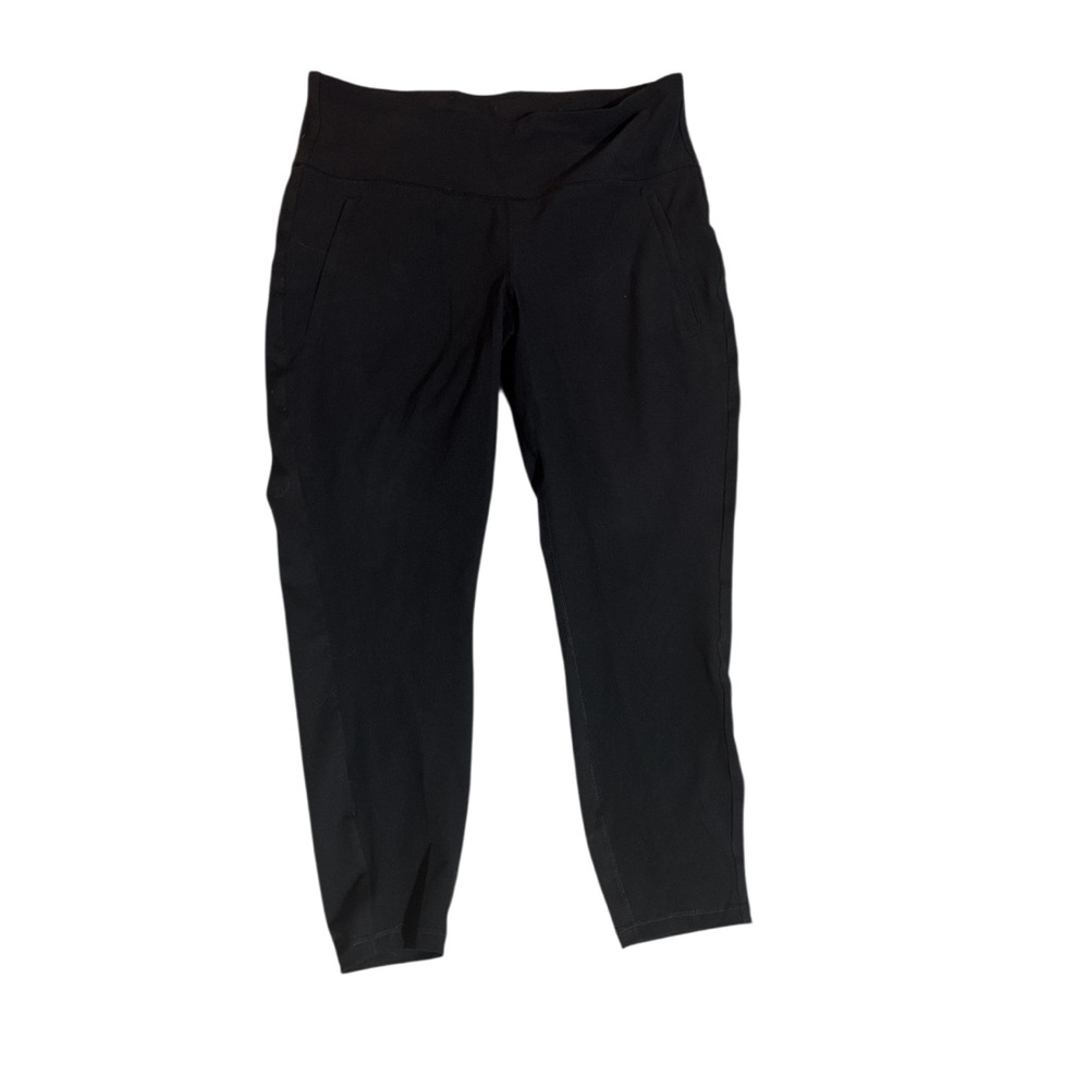 Old Navy Active Black Leggings Stretchy Pockets - Size XL
